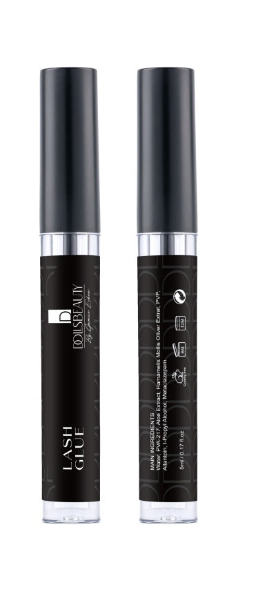 Professionelles Lash Lift Serum für Wimpern - schwarzes Beauty-Produkt für intensiven Schwung, Pflege und Halt.