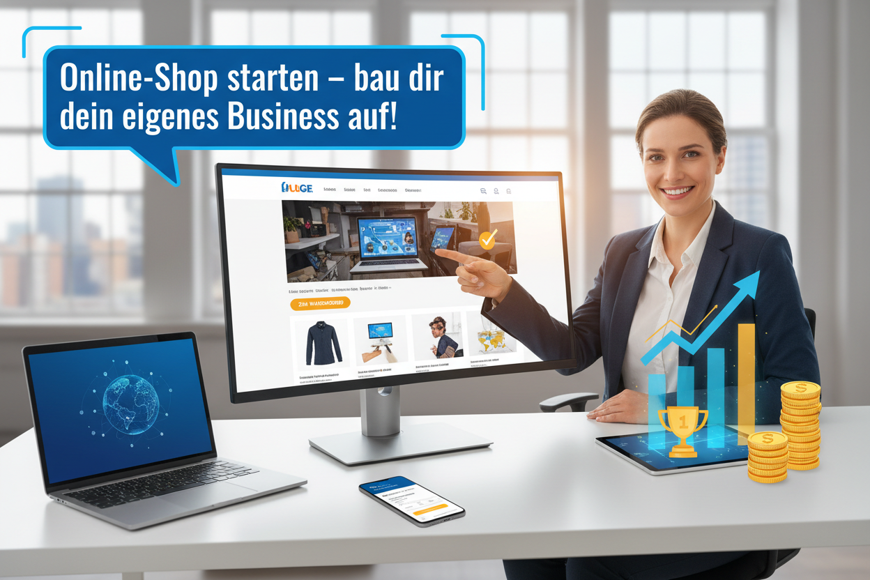 Online-Shop starten - bau dir dein eigenes Business auf!